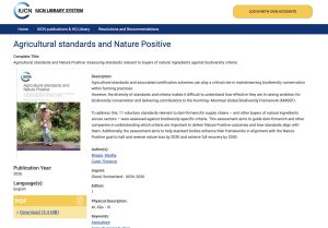 IUCN ชี้ RSPO เป็นหนึ่งในมาตรฐานสำคัญด้านความหลากหลายทางชีวภาพ แนะทุกภาคส่วนร่วมสนับสนุนการผลิตปาล์มน้ำมันยั่งยืน